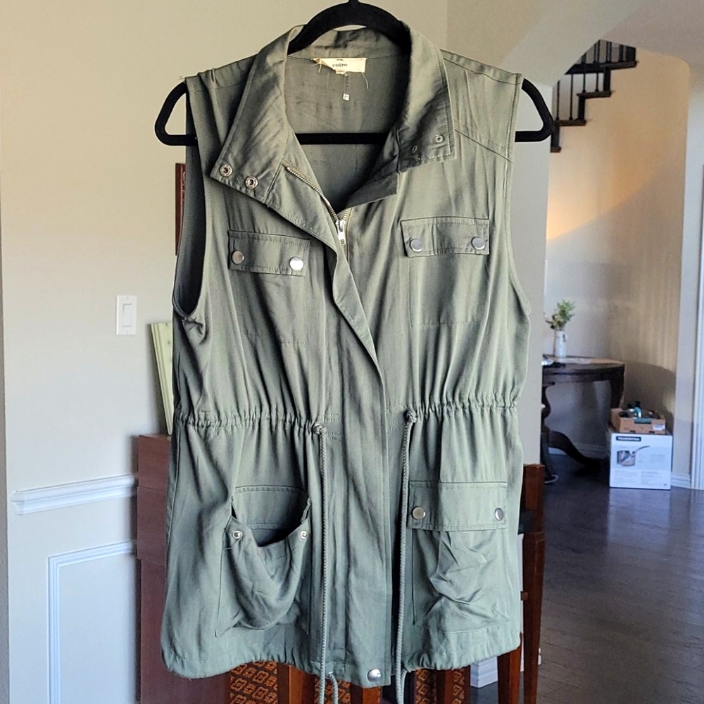 Entro brand Olive light weight  vest